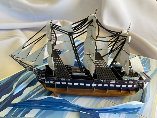USS CONSTITUTION POP-UP CARD