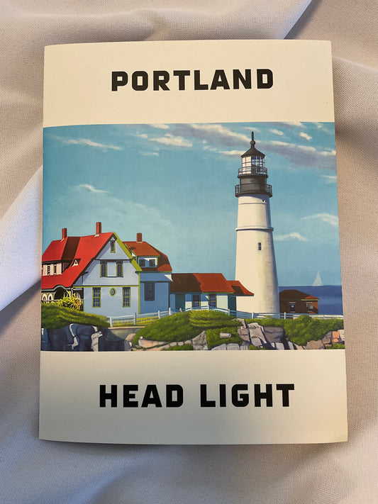 PORTLAND LIGHTHOUSE POP-UP CARD