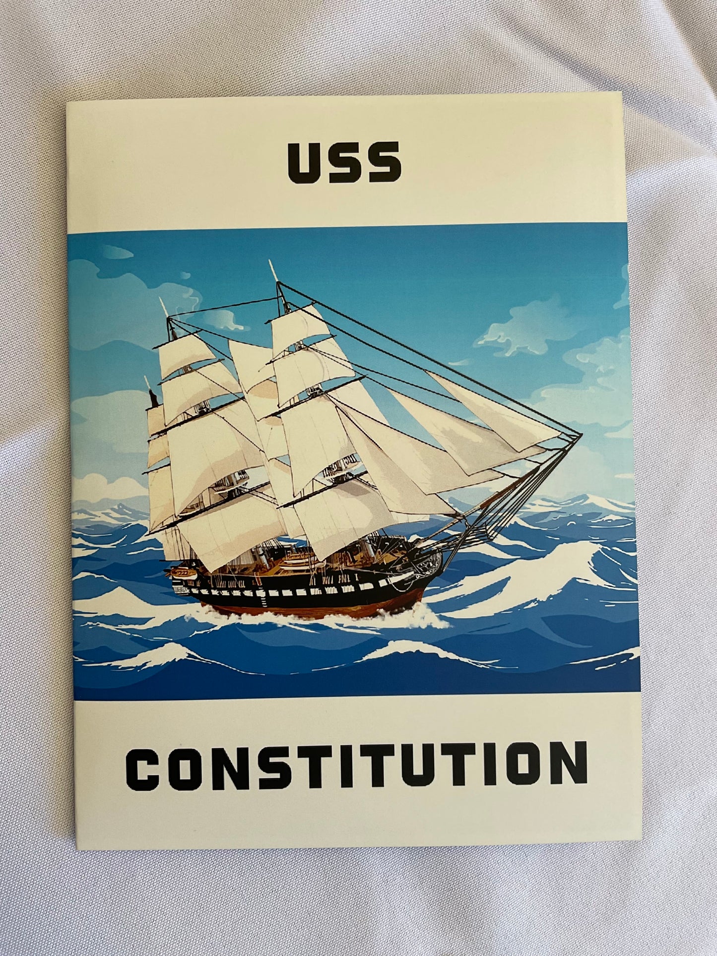USS CONSTITUTION POP-UP CARD